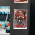 Tom Brady // Framed Football Card Collage