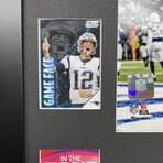 Tom Brady // Framed Football Card Collage
