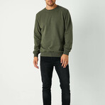 Larry Sweatshirt // Olive Green (L)