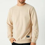Larry Sweatshirt // Beige (L)