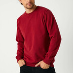 Larry Sweatshirt // Claret (M)