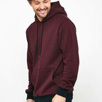 Euan Sweatshirt // Claret (XL)