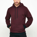 Euan Sweatshirt // Claret (XL)