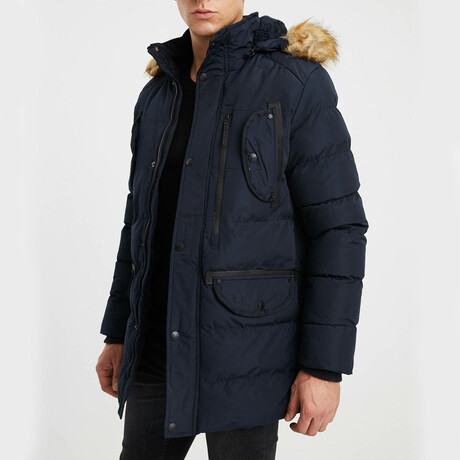 Edgar Coat // Navy Blue (S) - YASEMEN DIŞ TİCARET LTD. ŞTİ. - Touch of ...