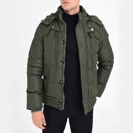Ellis Coat // Olive Green (M)