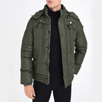 Ellis Coat // Olive Green (M)