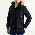 Holden Coat // Navy Blue (2XL)