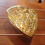 Antique British Brass Guitar Pick