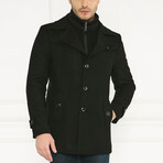 Manchester Coat // Black (Large)