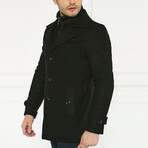 Manchester Coat // Black (Large)