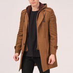 Columbus Coat // Dark Camel (M)