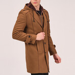 Columbus Coat // Dark Camel (M)