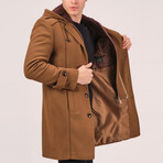 Columbus Coat // Dark Camel (M)