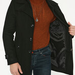 Manchester Coat // Black (Large)