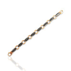 Superoro // 18K Rose Gold Ceramic Bracelet // 7" // Pre-Owned