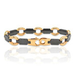 Superoro // 18K Rose Gold Ceramic Bracelet // 7" // Pre-Owned