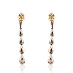 Kabana // 14K White Gold + Black Mother of Pearl Earrings // Pre-Owned