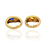 Chaumet // 18K Yellow Gold Blue + Yellow Sapphire Ring // Ring Size: 5.25 // Pre-Owned