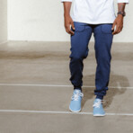 Chill Pill AF Trainer // Washed Denim + Classic White (M 4.5 / W 6)