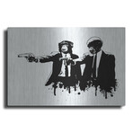 Divine Monkey Intervention (12"H x 16"W x 0.13"D)