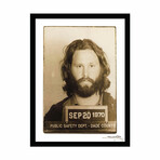 Jim Morrison 1970 Mugshot