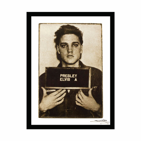 Elvis Presley 1960 "Mugshot"