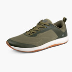 Vimana Hybrid Runner // Moss Green + Classic White (M 5.5 / W 7)