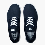 Chill Pill Transit AF Trainer // Navy Ultra Suede + Bone White (M 4.5 / W 6)