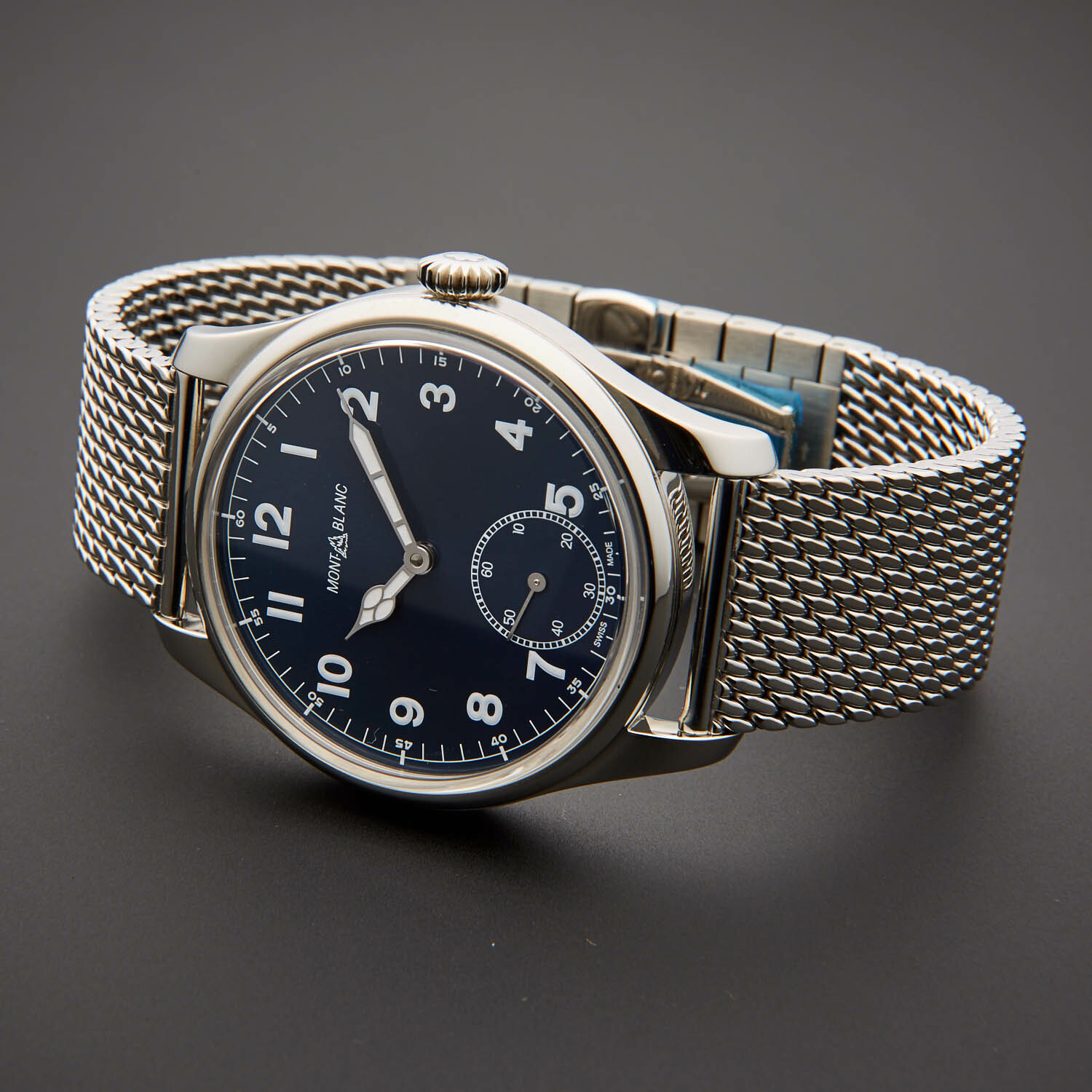 Montblanc 1858 Manual Wind // 114958 // Unworn The finest Swiss