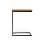 Twiner // Modern Aged Oak Side Table