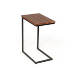 Twiner // Modern Aged Oak Side Table