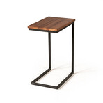 Twiner // Modern Aged Oak Side Table