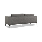 Jade // Modern Dark Gray Fabric Sofa