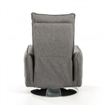 Fairfox // Modern Gray Fabric Recliner Chair