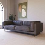 Kedwick // Modern Gray Fabric Sofa