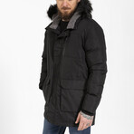 Tiago Jacket // Black (Small)