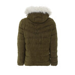 Joao Jacket // Olive Green (Small)