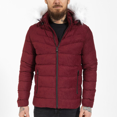 Filipe Jacket // Bordeaux (Small)
