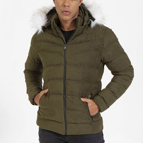 Joao Jacket // Olive Green (Small)