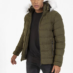 Joao Jacket // Olive Green (Small)