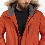 Diogo Jacket // Orange (Small)