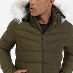 Joao Jacket // Olive Green (Small)