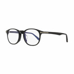 Tom Ford // Men's Blue-Light Blocking Square Optical Frames // Black