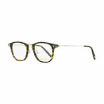 Tom Ford // Men's Alternative Fit Square Optical Frames // Dark Havana, Ruthenium