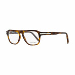 Salvatore Ferragamo // Men's Rectangular Shield Optical Frames // Tortoise