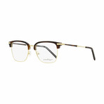 Salvatore Ferragamo // Men's Clubmaster Optical Frames // Tortoise, Gold