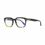 Tom Ford // Men's Blue-Light Blocking Optical Frames // Black, Havana