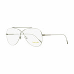 Tom Ford // Unisex Criss-Cross Aviator Optical Frames // Ruthenium