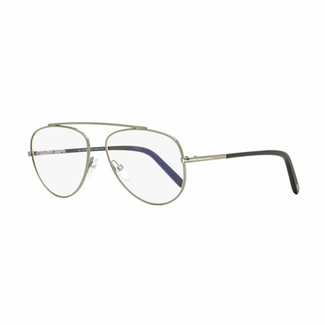 Tom Ford // Men's Blue-Light Blocking Aviator Optical Frames // Gunmetal