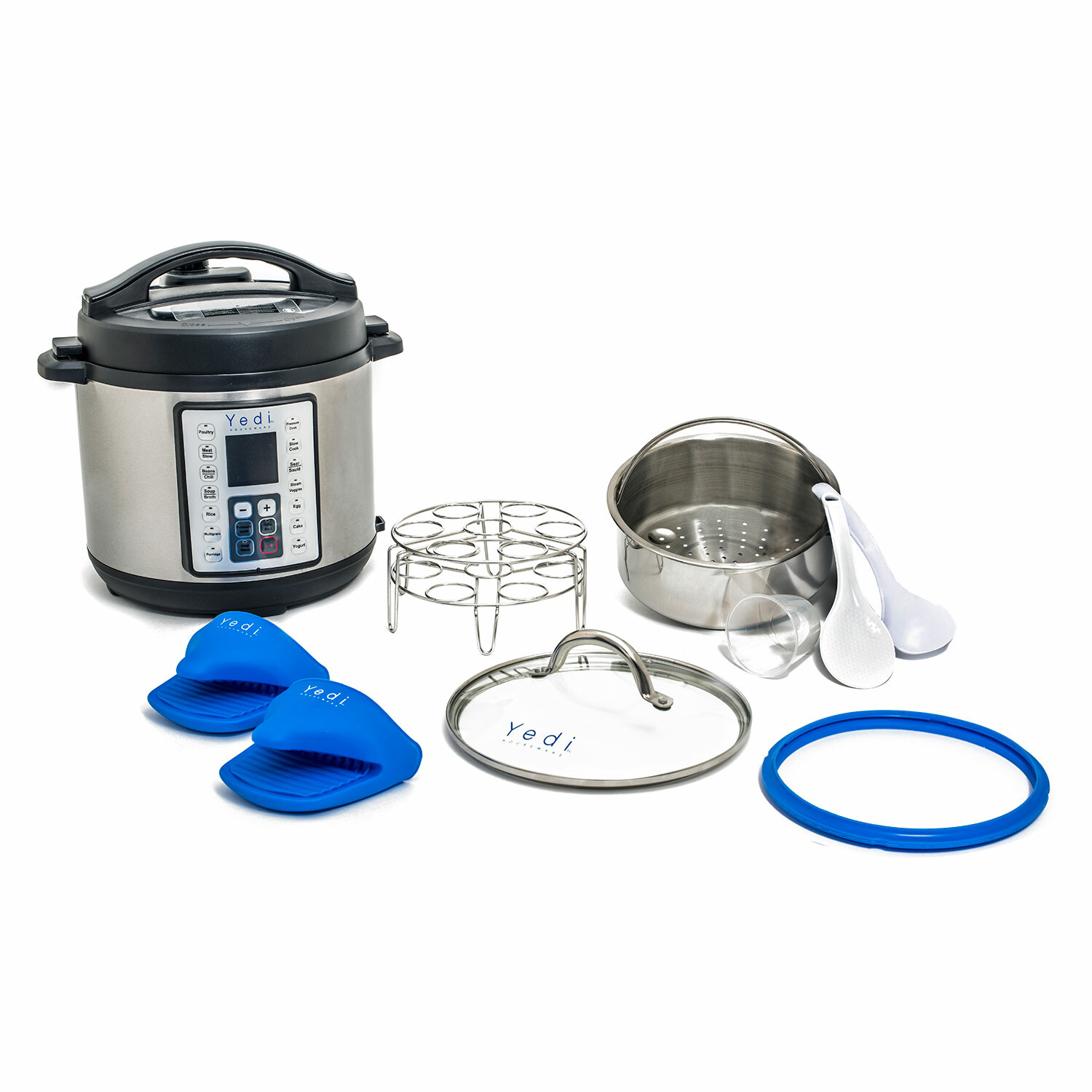 Yedi 9-in-1 Total Package 6-qt. Instant Programmable Pressure Cooker